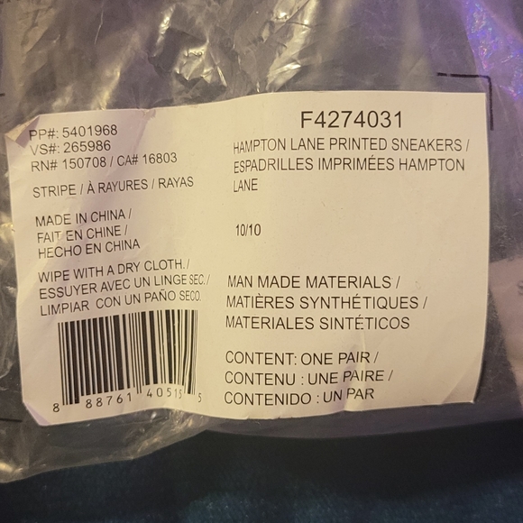 Avon Cushion Walk Women's Size 10 Sneakers Navy Blue/White - Picture 6 of 6